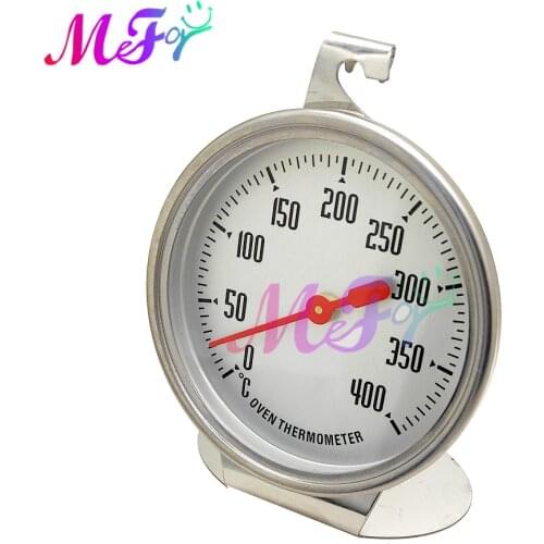 0-400 Celsius Stainless Steel Oven Thermometer Mini Dial Stand Up Temperature Gauge Gage Food Meat Kitchen Tools Oven Cook Tool