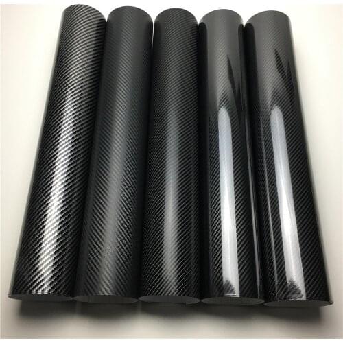 2D 3D 4D 5D 6D Carbon Fiber Vinyl Wrap Film Car Wrapping Foil Console Computer Laptop Skin Phone Cover Motorcycle