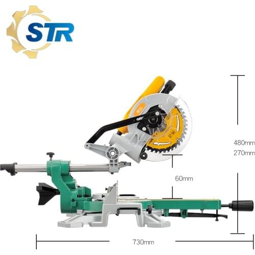 High efficiency 7inch mini circular saw machine woodworking Angle profile cutting machine, nice quality aluminum cutter machine
