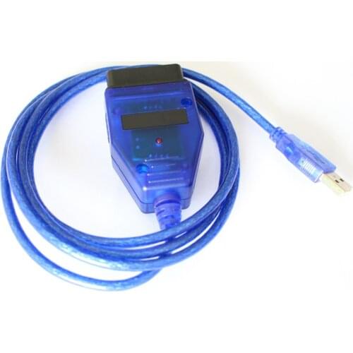 100% Brand For VAG-COM 409.1 Kkl OBD2 USB Diagnostic Cable Scanner Interface for VW For Audi Seat For Volkswagen