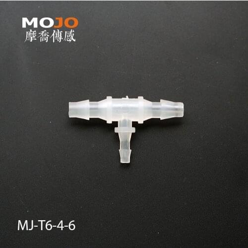 2020 MJ-T6-4-6 Reducing multiple hose connector 6mm to 4mm (1000pcs/lots)