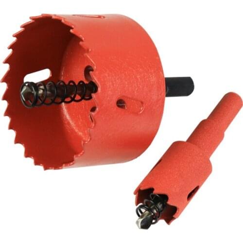 22mm 24mm 25mm 26mm 28mm 30mm 32mm Bi-Metal M42 Woodworking Metal PVC Plastic Plasterboard Hole Saw Wood Cutter Core Drill Bit