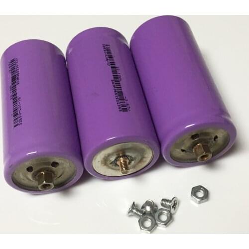 3-6PCS 3.7V 32650 Rechargeable Li-ion Battery 6500mah lithium ion cell pack for 12V 24V 36V 48V e-bike UPS Power HID converter