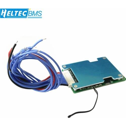 36V 42V 10S bms 20A 3.7v Lipo battery protection board with Temperature sensor