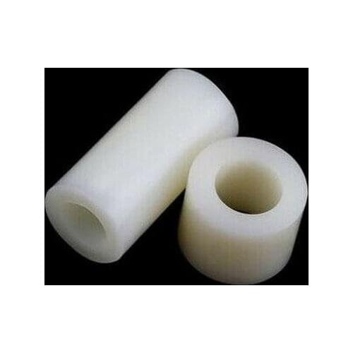 40pcs M5 insulation column isolation column ABS gasket Washer round hole pillar