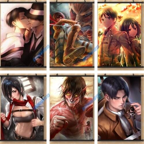 Diamond Mosaic Embroidery Full Square Round Drill 5D Diamond Painting Anime Attack on Titan Diy Home Decor Cross Stitch Kits