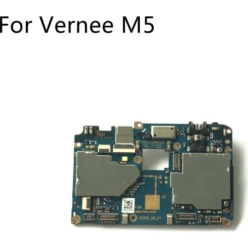 Used Mainboard 4G RAM+64G ROM Motherboard For Vernee M5 MT6750 Octa-core 5.2" 1280x720 Free Shipping + Tracking Number