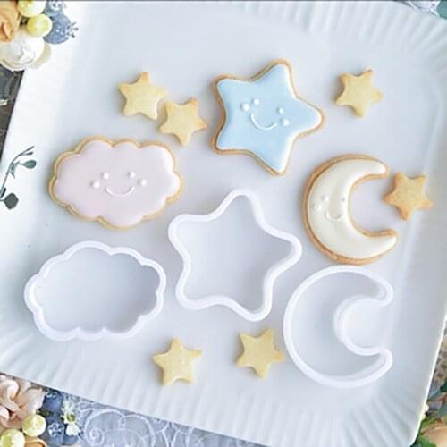 Cookie Cutters Sugar Biscuit Mold Fondant Cutter Star Moon Baby Cloth shape Mold DIY Pastry Cake Decorating Baking Cooking Tools