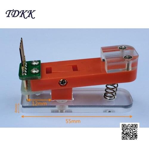 2.0mm Single Row Test Needle Fixture Probe Fixture Burning Writing Programming Fixture Single Chip Microcomputer