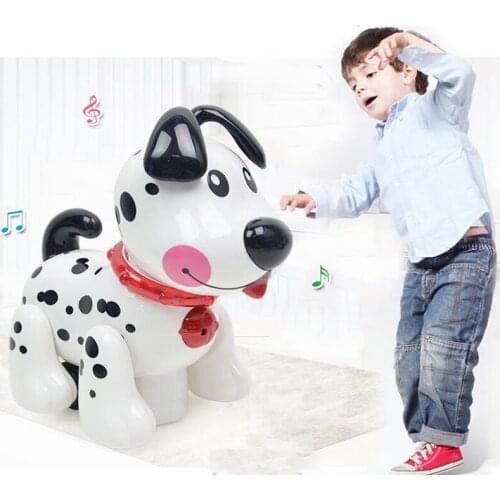 Intelligent Electronic Pet Remote Control Dog Rechargeable Dalmatian Touch Sensor Electric Puppy Childrens Educational Toys