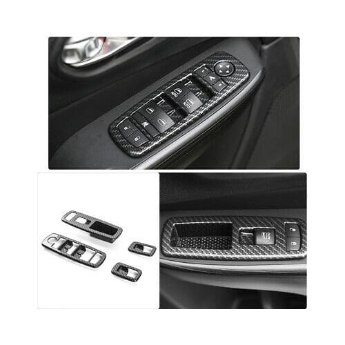 Window Lifter Switch Buttons Decor Frame Cover Trim For Jeep Grand Cherokee 11