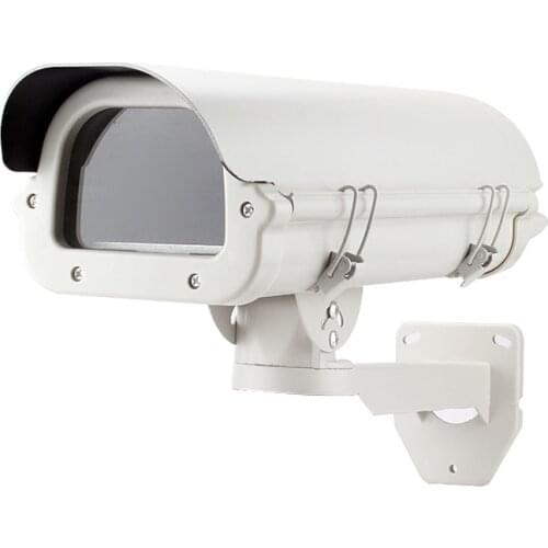 CCTV Camera Housing Shield With Heater Fan Bracket Weather Proof