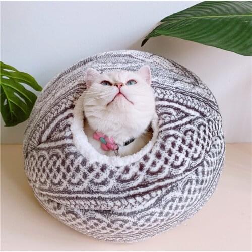 [MPK Cat Beds] Spherical Cat House with Round Opening, Your Cat Will Love It! Cat Playhouse, Cat Toy