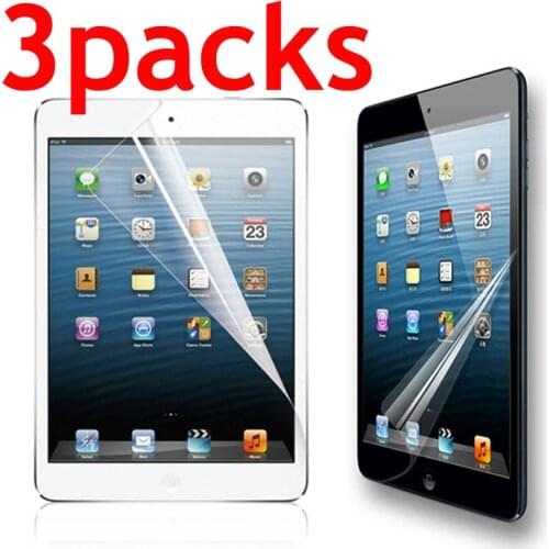 3 packs PET soft screen protector for Samsung galaxy tab A 7.0 8.0 9.7 10.1 10.5 SM-T280 T285 T510 T515 T590 T595 T580 T585