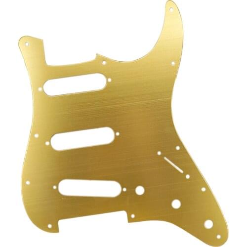 Aluminum Electric Guitar Pickguard Anti-scratch Guitar Plate for Electric Guitar Replacement Parts