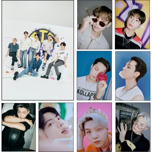 Korean Boy Band Group KPOP Bangtan Boys Poster 2021 Weverse Magazine Painting Wall Decor Wall Art Room Decor Home Decor