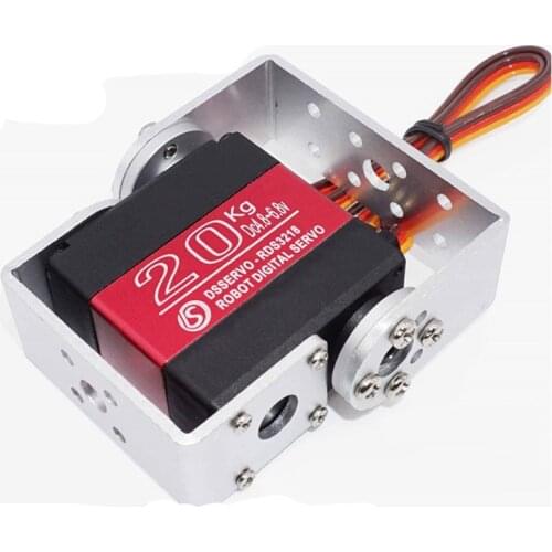 20kg metal gear digital servo robot servo RDS3218 with Long/Short Straight U Mouting RC car/robot/drone/robot arm part
