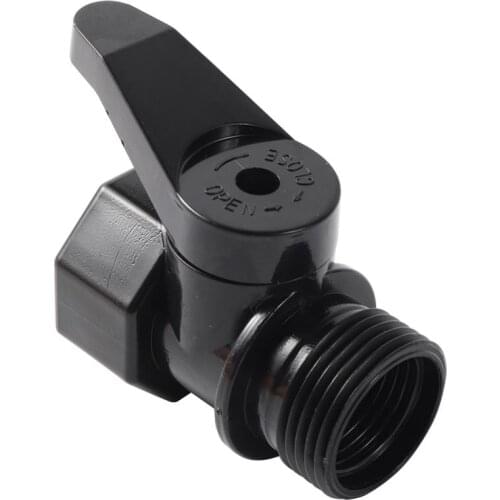 1/2" Male Thread To 8mm Hose Control Valve Garden Water Drip Irrigation Plastic Fittings Agriculture Tools Hose Adapter 1Pc