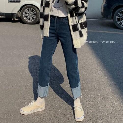 Suooheyal Women's Straight Jeans