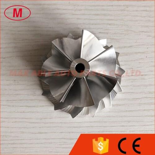 TD05H 20G reverse 52.56/68.01mm 7+7 blades 49179-43400 high performance Turbo Billet/milling/aluminum 2618 compressor wheel