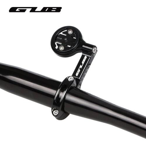 GUB Aluminum Bicycle Telescopic Computer Mount 31.8mm/25.4mm Handlebar Adjustable Compatible MTB Road Bike Speedmeter Holder