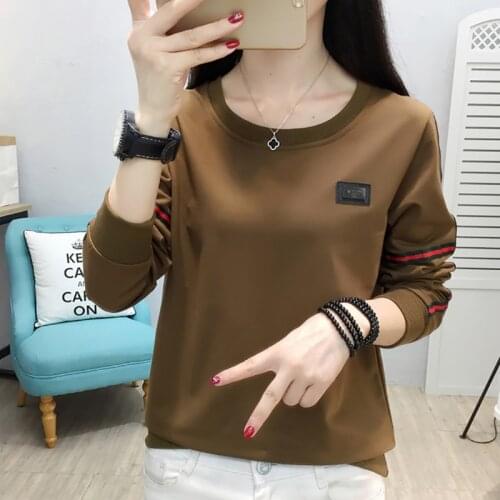 Sudadera Mujer 2020 Autumn Winter Striped Sweatshirt Women White Long Sleeve Plus Size Womens Pullover Woman Clothes Sweat Femme