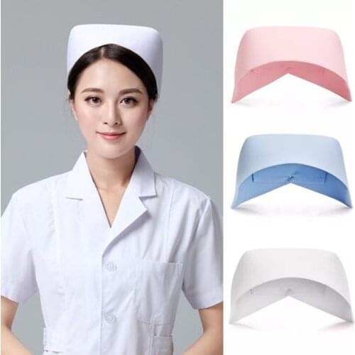 1 Pcs Nurse Hat Scrub Cap Sanitary Caps Unisex Casual Scrub Cap Nursing Lab Pet Shop Pharmacy Clinic Work Hat