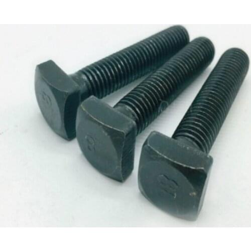 1pcs M16 steel bolts square head screw T type platen bolt screws 175mm~400mm length