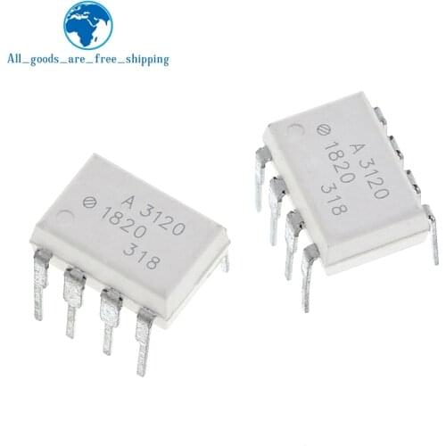 10PCS HCPL3120 DIP8 HCPL-3120 DIP A3120 A 3120 DIP-8
