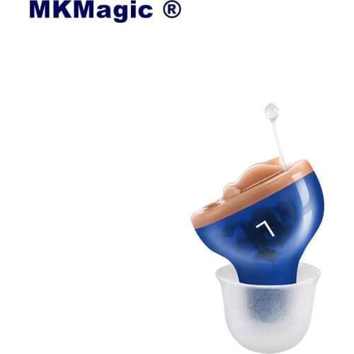 2021 Best Hearing aid of CIC sound-amplifiers Digital hearing aid Wireless Portable Adjustable volume hearing aids for Elderly