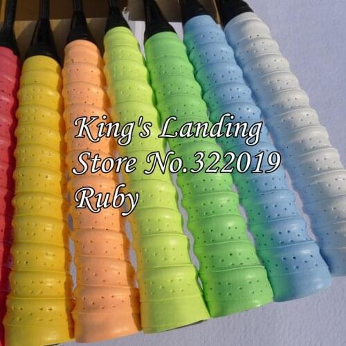 50 pcs G999 EVA Anti-slip tennis grip tapes,tennis overgrip,badminton grip,badminton overgrips 11 COLORS