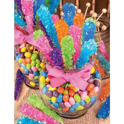 5D DIY Diamond Painting color candy Full circular Diamond Of Rhinestones Embroidery Cross stitch Wall Sticker Home Decor