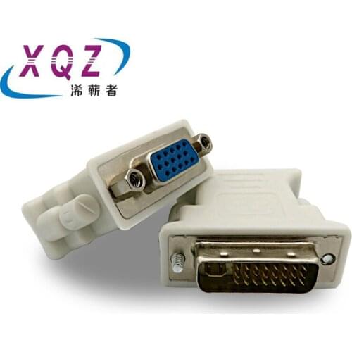 DVI TO VGA adapter DVI 24+5 male to VGA female converter video converter for PC laptop for Graphics Cards Computer 1080P HDTV