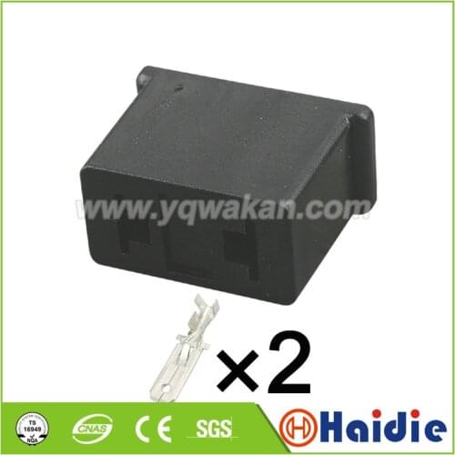 Free shipping 5sets 2pin auto car accessory electric plastic wiring cable harness connector