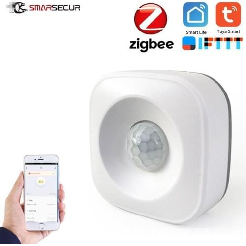 360 Degree Wireless PIR Motion Detector APP Remote Control Alarm Sensor Support Tuya Smart Home