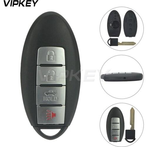 Remotekey smart car key cover replacement KR55WK49622 4 Button for Infiniti nissan FX50 FX35 Q40 altima maxima auto key shell