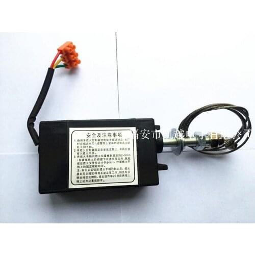 Diesel Engine Flameout Electronic Control Oil Cut-off Stop Solenoid Valve Throttle Switch Xhq-pt 12V 24V