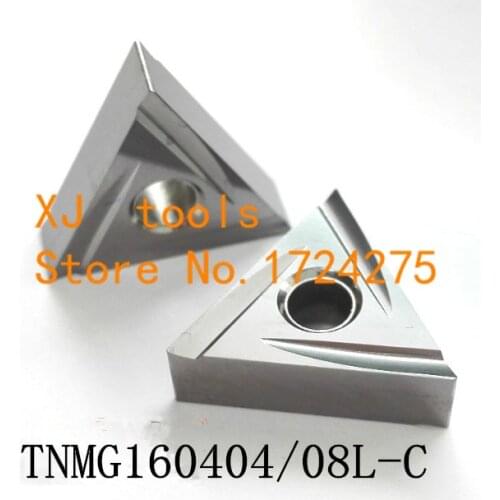 Ceramic blade metal 10PCS TNMG160404 L-C/TNMG160408 L-C ceramic inserts, processing and high degree of finish, insert MTJNR