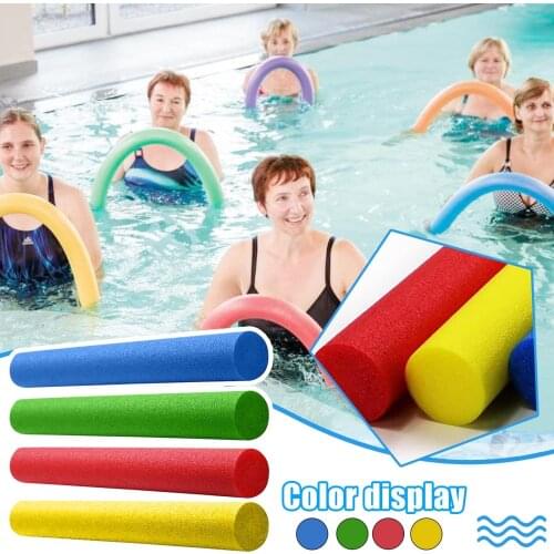 Adult Children Swimming Buoyancy Floating Foam Sticks Swim Pool Noodle Water Float Aid Noodles Foam Floating Pool Accessories