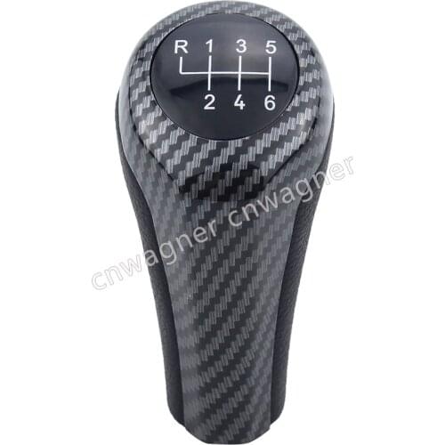 Carbon Fiber Gear Shift Knob For BMW 1 3 5 6 Series E30 E32 E34 E36 E38 E39 E46 E53 E60 E61 E63 E81 E82 E83 E84 E87 E90 E91 E92