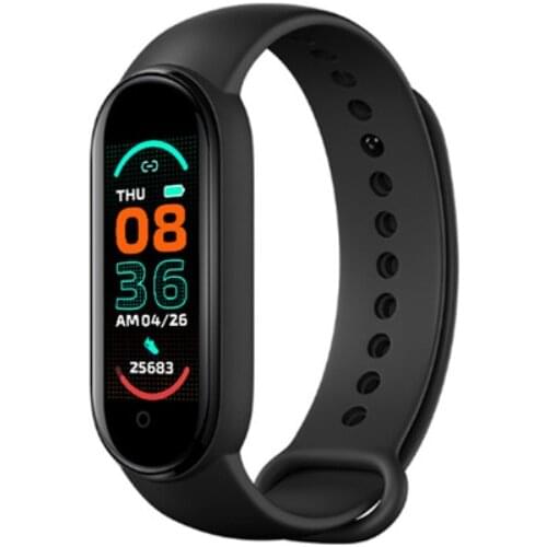 M6 Smart Watches Smart Band Sport Fitness Tracker Pedometer Heart Rate Blood Pressure Monitor Bluetooth Bracelet Men Women M6