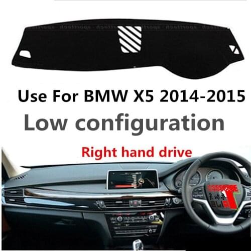 TAIJS Factory Sport Casual Polyester Fibre Car Dashboard Cover For BMW X5 2014-2015 LOW Configuration Right hand drive