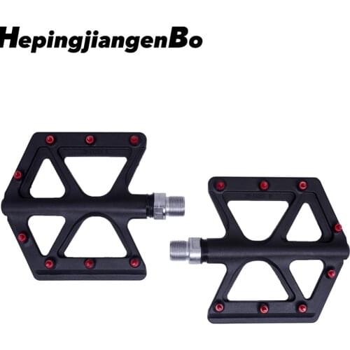 ZERAY ZP-D213 Bike Pedals Carbon Fiber Ultralight Flat Pedal Alloy MTB Cycling Pedal Mountain Road Bicycle Riding Accessories