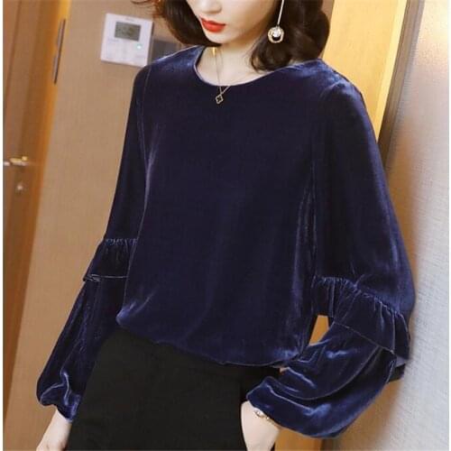 Women Warm Velvet T Shirt Pullovers Tops O-Neck Long Sleeve Solid Ruffles Tshirt High Quality Bottom Slim Tops Plus Size M-7XL