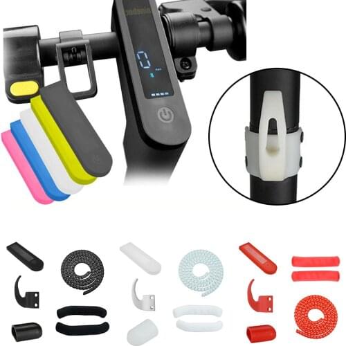 1 Set Nylon Hook Protection Cover Scooter Mini Hanger For Ninebot MAX G30 Electric Scooter Accessories Line Pipe Hook Kits