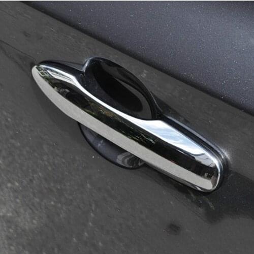 Car Accessories For Toyota Prius Phv 50 XW50 ZVW50 2016 2017 2018 Car Side Door Handle Cover Trim Strip Molding Abs Chrome 4Pcs