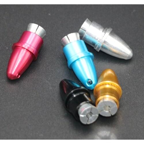 5pcs/lot 3.17mm RC Aluminum Bullet Propeller Adapter Holder for Brushless Motor Prop Dropship