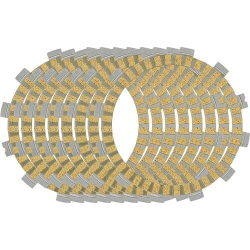 Motorcycle Engine Parts Clutch Friction Plates Kit For Suzuki TS200 GSX250 GS25X GSX250 E,ES GJ53B RM125 RF13A LT-F250 RM125