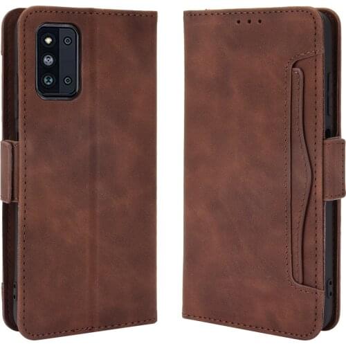 For Samsung Galaxy F52 5G Case Cover Premium Leather Leather Flip Multi-card slot Cover For Samsung Galaxy F52 5G case