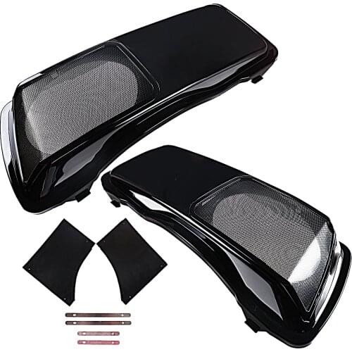6x9 Speaker Saddlebag Lids For Harley Touring 1993-2013 Electra Street Glide FLHX CVO Style